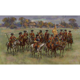 Strelets 255 British Regiment of Horse fin de Guerre de Succession d'Espagne
