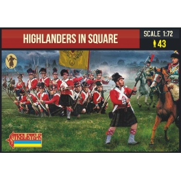 Strelets 287 Highlanders en carré Strelets 287 Highlanders en carré
