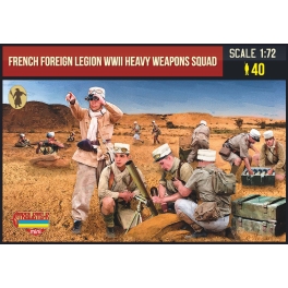 Strelets M152 Armes lourdes de la Légion Etrangère française 2nde Guerre Mondiale