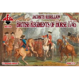 Red Box 72140 Regiment of Horse britannique Rebellions Jacobites
