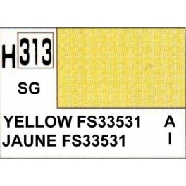 gunze H313 Jaune FS-33531 satiné