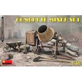 MiniArt 35593 Concrete Mixer set