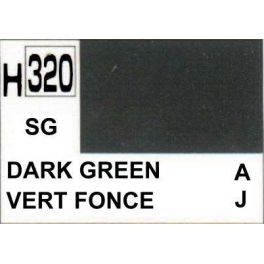 gunze H320 Vert foncé satiné