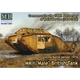 master box 72001 Char Mk.I Male anglais 1916/1918.