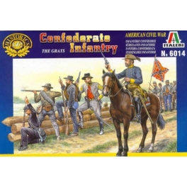 italeri 6014 infanterie sudiste