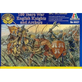 italeri 6027 chevaliers et archers anglais guerre de 100 ans