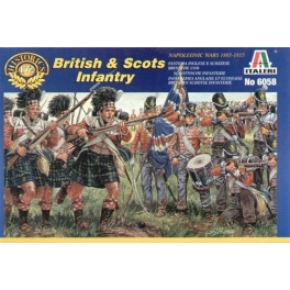 italeri 6058 infanterie britannique 1812/1815 (ex esci)