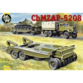 military wheels 7260 remorque russe CHMZAP-5208