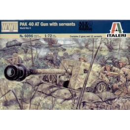 Italeri 6096 Pak-40 allemand 39/45