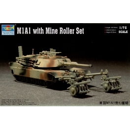 Trumpeter 07278 M1A1 Abrams anti mines