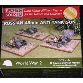 PSC WW2G20001 canons de 45mm russes 39/45