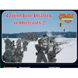 strelets m097 infanterie anglaise en manteau n°2