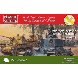 PSC WW2V20019 Pz. 38(T) et Marder options.