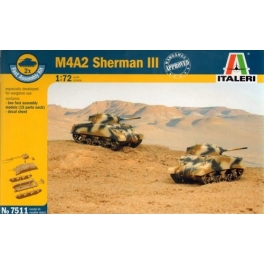 italeri 7511 sherman M4A2