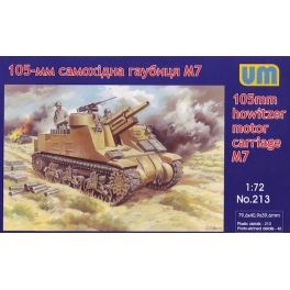 um 213 M7 avec obusier de 105 mm