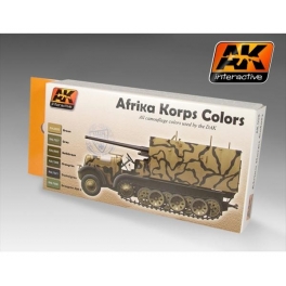 AK 550 coffret Blindés Afrika Korps