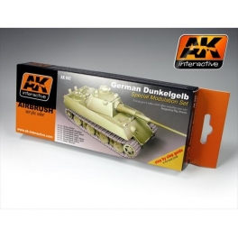 AK 552 coffret Blindés Allemands jaune foncé