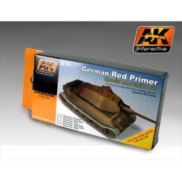 AK 124 Coffret blindés allemands 'rouge primer'