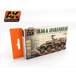 AK 558 Coffret blindés US,GB,D  en afghanistan