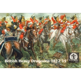Waterloo 1815 AP053 dragons lourds anglais 1er empire.