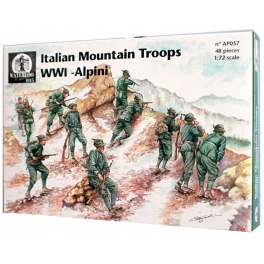 waterloo1815 AP57 chasseurs Alpins italiens 1914/1918