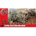 airfix 01305 canon de  25-pounder et Quad Tractor