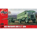 airfix 01314 Matador et canon de 5.5 pdr