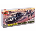 airfix 02303 sdkfz7 + jeep canon de 88 mm 