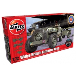 airfix 02339 jeep + remorque + canon