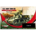 mirage hobby 72673 U.S. Light Tank M3 "Tunisie 1943"