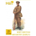 hat 8292 Infanterie anglaise début guerre 1914/1918