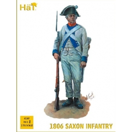 hat 8187 infanterie saxonne debut 1er empire