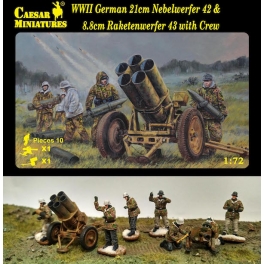caesar 93 Nebelwerfer + Raketwerfer allemand 39/45