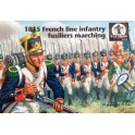 walerloo1815 AP61 Infanterie de ligne française en marche