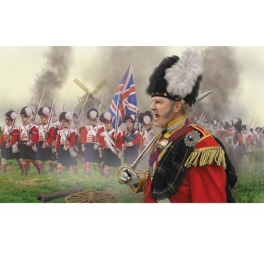 strelets 140 Infanterie écossaise en marche (1er empire)