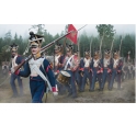 strelets 142 Infanterie polonaise en marche (1er empire)