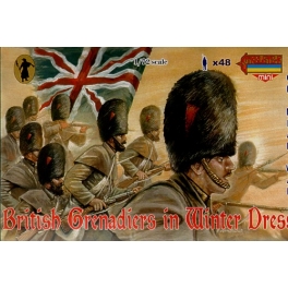 strelet m029 Grenadiers anglais en manteau 1854