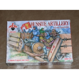 red box 72038 artillerie Hussite moyen age