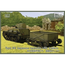 ibg 72045 Tankette T94 + remorques chenillées