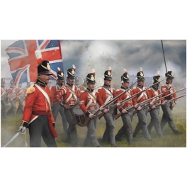 strelets 145 Infanterie anglaise à l'attaque (1er empire)