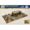 italeri 6070 Bunker + accessoires