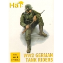 Hät 8262 Fantassins allemands assis sur char 2nde Guerre mondiale (réédition)