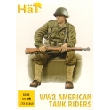 Hät 8265 Fantassins américains assis sur char 2nde Guerre mondiale (réédition)