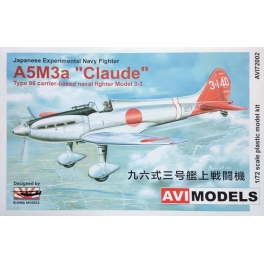 avi models 72002 Mitsubishi A5M3a Claude "Prototype"