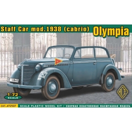 ace 72507 Olympia (cabrio) staff car, mod. 1938 