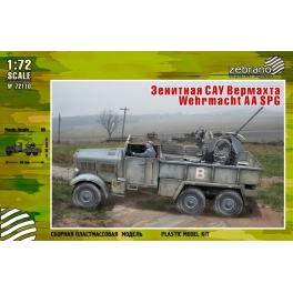 zebrano 72115 Wehrmacht AA SPG Flak 38