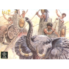 hat 9023 Elephants de guerre carthaginois