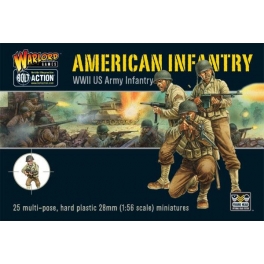 WWII American Infantry plastic boxed set