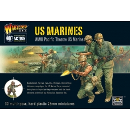 WWII US Marines plastic box set