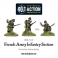 WWII French Army Infantry section